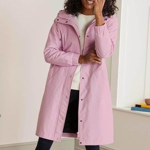 Boden Tiverton Raincoat in Peony